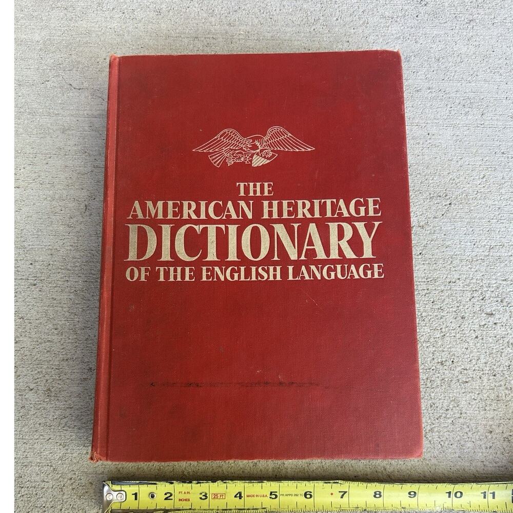 The American Heritage Dictionary Hardcover Book